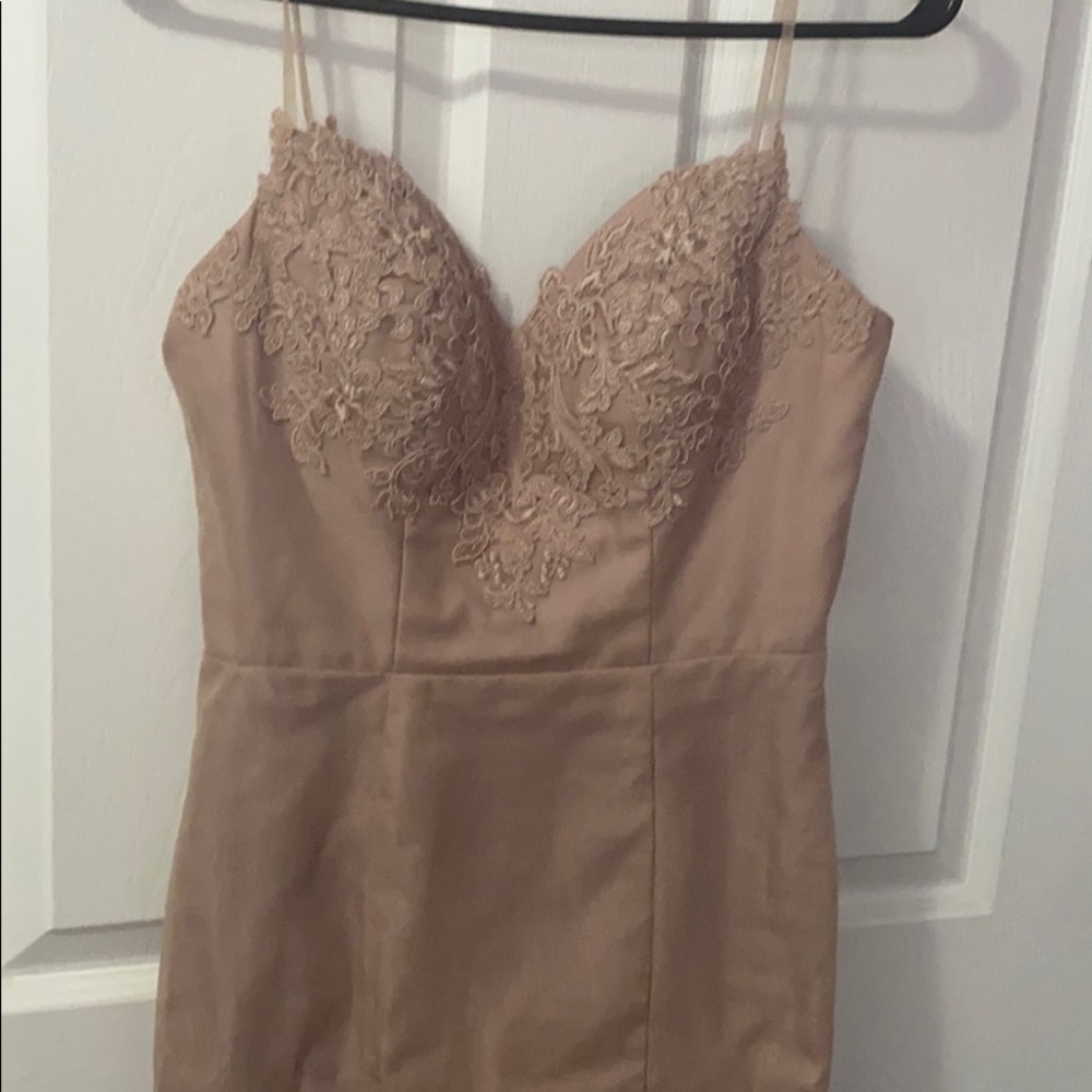Bridesmaid mermaid gown